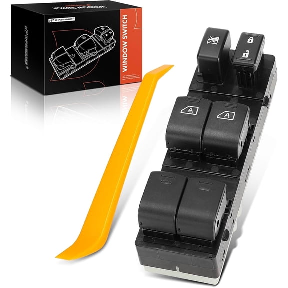 A-Premium Master Power Window Switch Compatible with Nissan Maxima 2009-2014, Front Left Driver Side, Replace# 254019N00E, 254019N00C