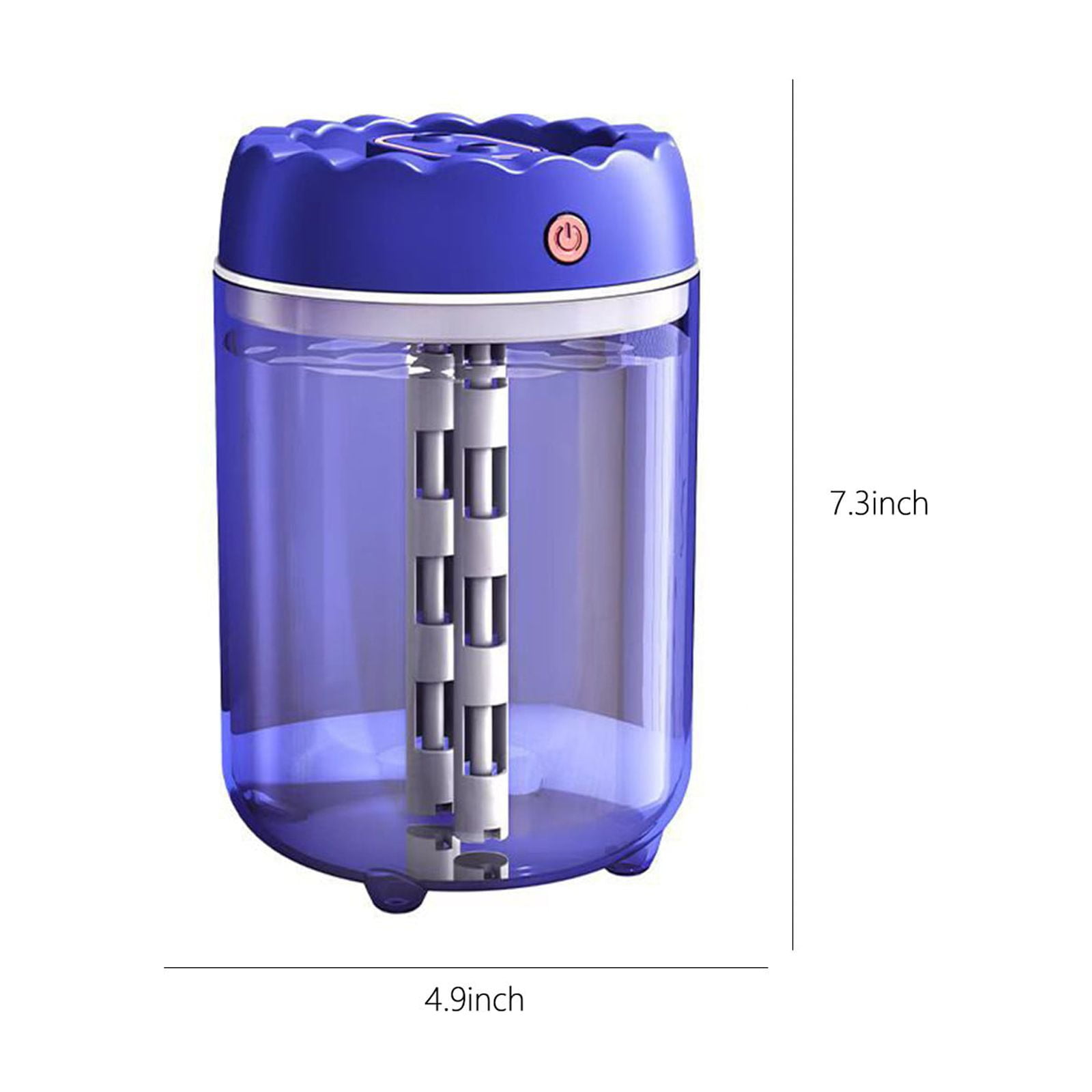 Humidifier Large Room,1.8L Large Capacity Desktop Double Spray Cold Mist Humidifier with Night Light,for Baby Nursery and Plant