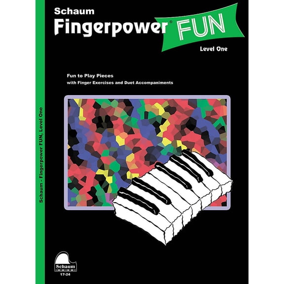 SCHAUM Fingerpower Fun (Level 1 Elem Level) Educational Piano Book