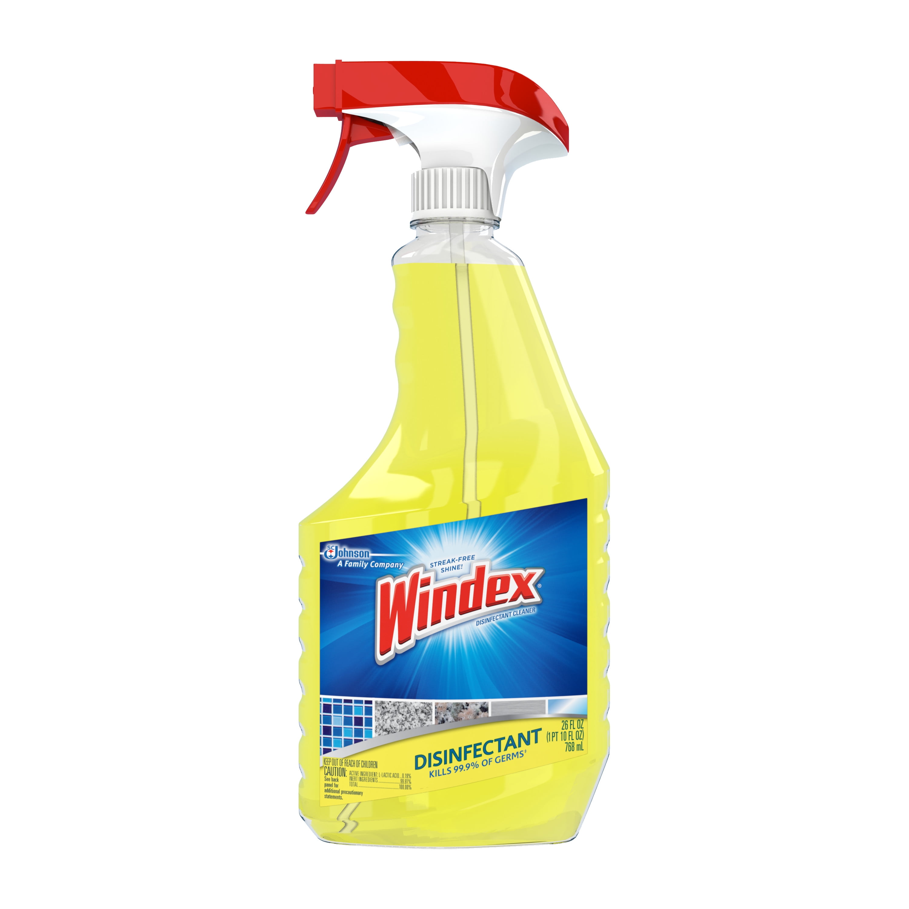 Windex TouchUp Cleaner MultiSurface Disinfectant Glistening Citrus