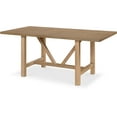 thumbnail image 4 of Finch Grant Wood Dining Table in Rustic Beige, 4 of 8