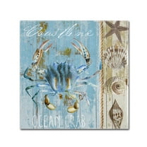Color Bakery 'Blue Crab II' Canvas Art