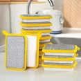 thumbnail image 4 of Fmxomd Multi-Purpose Scrub Sponges for Kitchen, Non-Scratch Sponge, Heavy Duty Scouring Power - Effortless Cleaning of Dishes, Pots and Pans, 10 Pack, 4 of 8