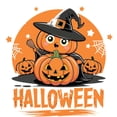 thumbnail image 3 of CafePress - Classic Pumpkin Spookiness - Cotton Baseball Jersey, 3/4 Raglan Sleeve Shirt, 3 of 4