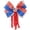 Watermelon Red, variant on TOWED22 Independence Day Hair Bow Clips Sparkly Glitter Patriotic Hairpins Handmade Memorial Day Accessories for Teens Girls(Red)