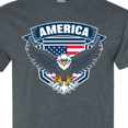 thumbnail image 4 of Inktastic America with Eagle Shield and Banner T-Shirt, 4 of 5