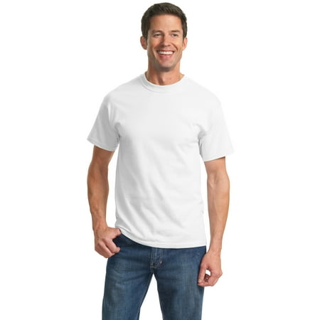 Blue Stripe Blues Shirt - Port & Company Men's PC61 Tee Shirt Essential T-Shirt