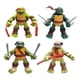 thumbnail image 2 of Set de figuras de acción de las Tortugas Ninja, 4 piezas, 12 cm, PVC, color verde, 2 of 4