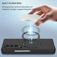 thumbnail image 3 of Magnetic Phone Case for Samsung Galaxy Z Fold3 5G Compatible with Magsafe, Military-Grade Shockproof Case with Built-in Magnet Circle for Samsung Galaxy Z Fold 3, MS Black, 3 of 8
