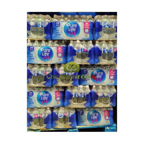 Pure Life Bouchon de Sport Aquatique de Printemps en Vrac 710ml (24/caisse) / 36 Caisses/palette-TOTAL 864 Bouteilles