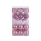 thumbnail image 1 of Toystoory 30 unids/set bolas de Navidad ingredientes seguros textura de alta gama adornos reutilizables para árbol de Navidad Kits de decoración para fiestas Rosa, 1 of 6