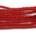 thumbnail image 6 of U8MO 300Pcs Faceted Rondelle Bead Crystal Glass Beads 2X3mm Color for Choice-Black, 6 of 9