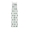 thumbnail image 6 of Cavosen St. Patrick's Day Plus Size Oversized Linen Jumpsuits Long Overalls with Pocket Print Lightweight Summer Vacation Rompers, 6 of 6