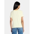 thumbnail image 4 of Pasta Club Women's Graphic Everyday Tee with Short Sleeves, Sizes XXS-XXL, 4 of 5
