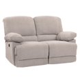thumbnail image 2 of CorLiving 3pc Plush Power Reclining Chenille Fabric Sofa Set with USB Ports, 2 of 9