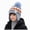 K113-Light Blue, variant on NOLDARES Toddler Boys Girls Beanie Hat Fleece Lined Kids Hat with Ear Flaps Warm Winter Hat(K113-Coffee)