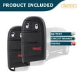 thumbnail image 6 of AKS KEYS New Replacement for Dodge 2011 - 2019 Smart Key Fob 3B FCC# M3N-40821302, 6 of 6