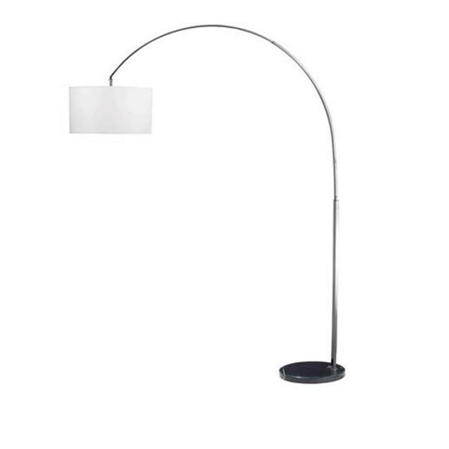 Kenroy Home 32119BS Bolen Floor Lamps, Large, Brushed Steel