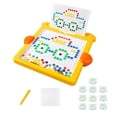 thumbnail image 3 of Lubelski 1 Set Painting Board Stimulate Writing Interest Enhance Concentration Stone Bead Hand-eye Coordination with Reference Card Magnetic Graffiti Board Kindergarten Toy, 3 of 8