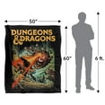 thumbnail image 5 of Dungeons and Dragons Beholder Strike Silky Touch Sherpa Back Super Soft Throw Blanket, 5 of 5