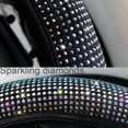 thumbnail image 5 of Car Bling Steering Wheel Cover,15 Inch Universal Colorful Crystal Rhinestone Diamond Bling Accessories Anti-Slip Wheel Protector Car Interior Accessories, 5 of 6
