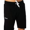 thumbnail image 6 of Ellesse Noli Fleece Sweat Shorts, Black, 6 of 7