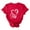 Red#13, variant on Yuanlook Valentines Day Short Sleeve Shirts for Women Love Heart Print T-Shirt Happy Valentine Day Tee Tops S-3XL