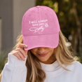 thumbnail image 6 of Dollys 1946-2026 Memorial Baseball Hat, Dollys Butterfly Adjustable Cap for Men Women, Washed Distressed Outdoor Collection Hat, 6 of 8