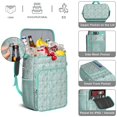 thumbnail image 5 of Colorful Tropical Butterfly Backpack Cooler – Leakproof Insulated Lunch Bag with Artistic Print for Travel, Family Picnics & Work, 5 of 6