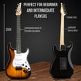 thumbnail image 4 of LyxPro Beginner 39” Electric Guitar & Electric Guitar Accessories, Sunburst, 4 of 7