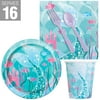 Shimmering Mermaid Splash Snack Pack for 16