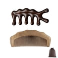 thumbnail image 1 of Sanlusan-peine de madera natural para masaje de cabello, 2 uds., masajeador de cabeza de madera antiestático, estrés para el cuero cabelludo, peine para parto, cuero cabelludo gua sha, 1 of 5