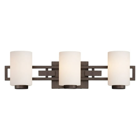 06 Flemish Finish - Designers Fountain 83803 Del Ray 3 Light Bath Bar in Flemish Bronze Finish