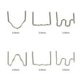 thumbnail image 2 of Youkk 500piece Plastic With Confidence Enjoy Kit With Exquisite Workmanship 0.8 S-shaped *500pcs 1Set, 2 of 6