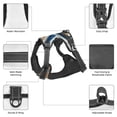 thumbnail image 6 of Haiem Airplane World Map Adventure Pattern No-Pull Dog Harness Reflective Front Clip Vest with Handle,Step-in Air Dog Harness,Adjustable 2 Metal Rings 4 Buckles-X-Large, 6 of 6