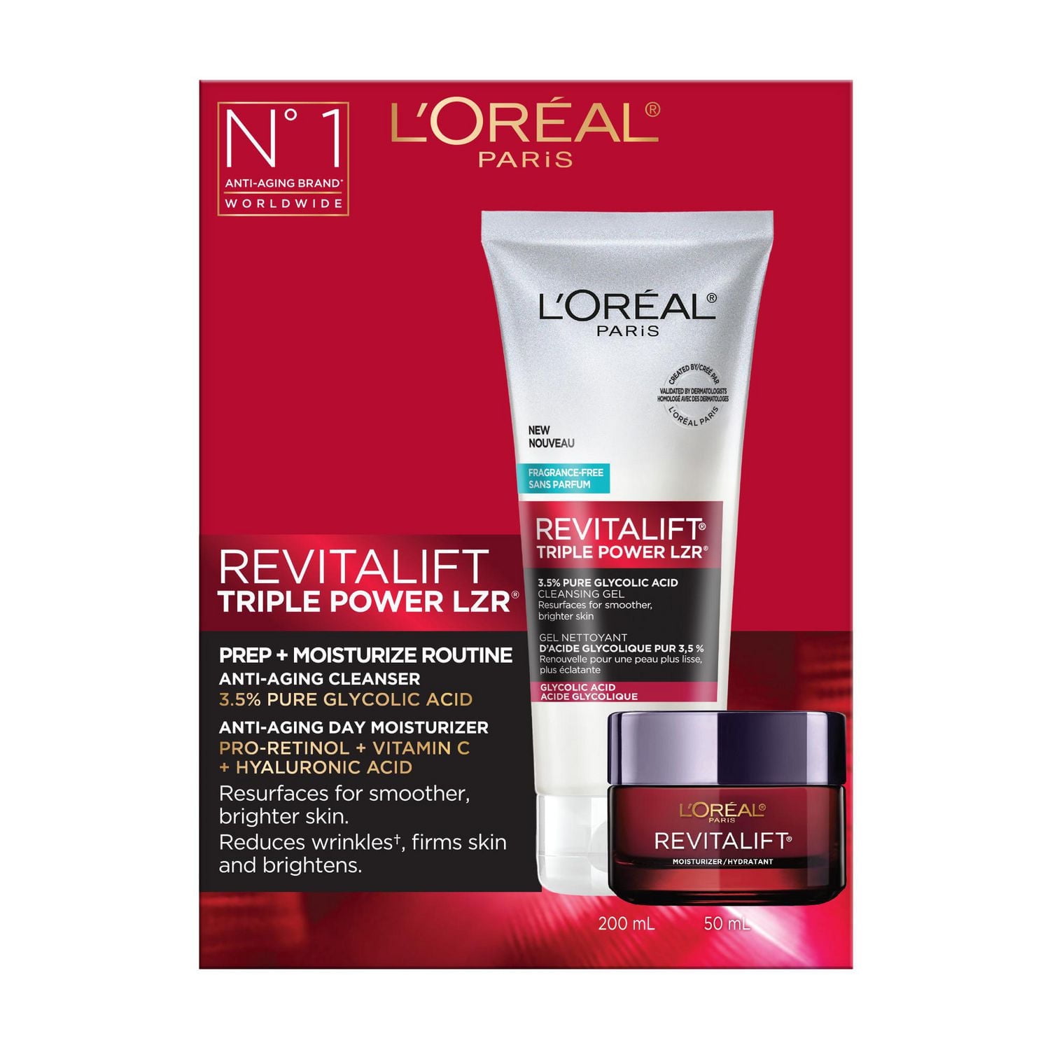 Revitalift Triple Power LZR Prep + Hydratation Kit