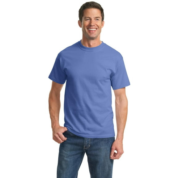Port & Company PC61 Mens Essential Tees, Carolina Blue - Large