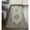 thumbnail image 2 of Feizy Marquette Transitional Medallion, Gray/Red/Blue, 2'8" x 8' Runner Stain Fade Resistant Pet & Kid Friendly Bohemian & Eclectic Oriental Floor Rug for Living room Bedroom, 2 of 8