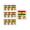 ghana, variant on 10pcs Football Match Tattoos Stickers | Waterproof Self Adhesive Decals for Sports Fans | World Cup Party Favors, Bar Decor, Scrapbook, Tattoos Stickers,Football Fan Celebration Supplies(A)