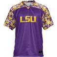 thumbnail image 2 of Men's ProSphere Purple LSU Tigers Camo Football Jersey, 2 of 3