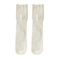 thumbnail image 4 of IWRICH Women's Slouch Socks 80s Scrunch Socks Extra Long Slouchy Sock White Soft Comfy Socks White, 4 of 4