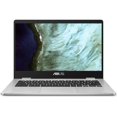 thumbnail image 2 of ASUS 14" FHD Chromebook Intel N4020 Intel UHD Graphics 600 4GB RAM 64GB SSD Chrome OS Silver Refurbished Good, 2 of 6