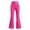 P11 Hot Pink, variant on Tfken Child Soft Comfy Pants School Daily Wear Flare Yoga Legging Pants Girls High Waist Stretch Print Kids Breathable Clothes Size 9-10 Years Black