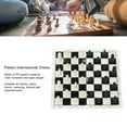 thumbnail image 3 of International Chess Set, Small Plastic Chess Set Small Volume  for Travel Black and White, 3 of 7