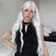 thumbnail image 5 of Long Water Wave Wig with Bangs Silky Wig for Women Daily Party -B, 5 of 5