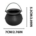 thumbnail image 3 of Dongrere Spooky Witch Jar Set - 8-Piece Mini Cauldron Bowl for Halloween Party Decor, Gift Idea, Reusable Festive Decoration, 3 of 7