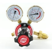 SÜA Oxygen and Acetylene 25HX Regulators Combo - Compatible with Harris