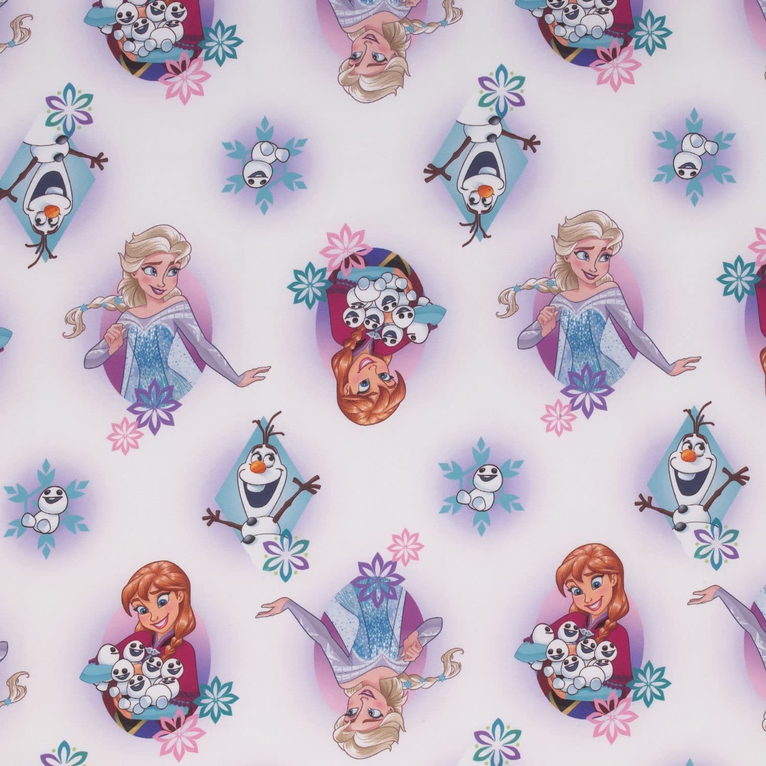 Disney Frozen Fitted Crib Sheet 100% Soft Microfiber, Baby Sheet, Fits Standard Size Crib Mattress 28in x 52in - image 4 of 4