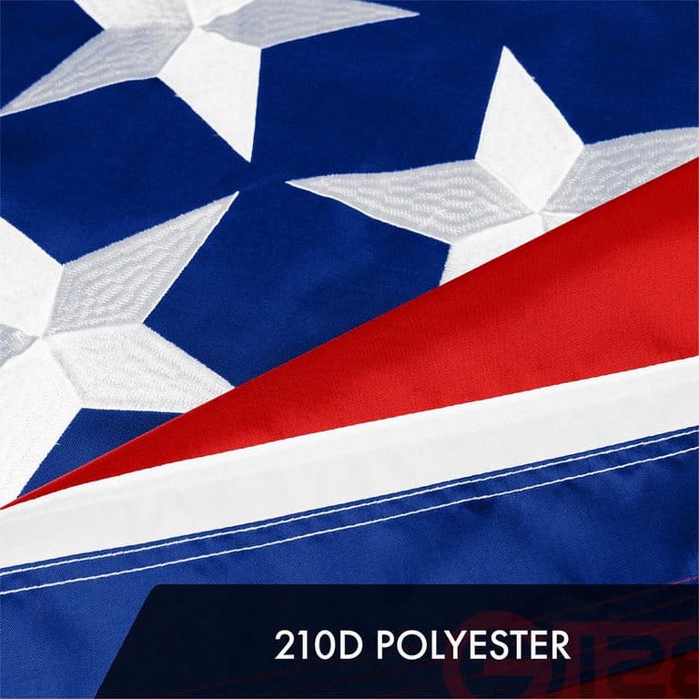 Luso Texas Flag Keychain - 100% Embroidered, 5x1.25 Inches, Durable & Soft For Pocket