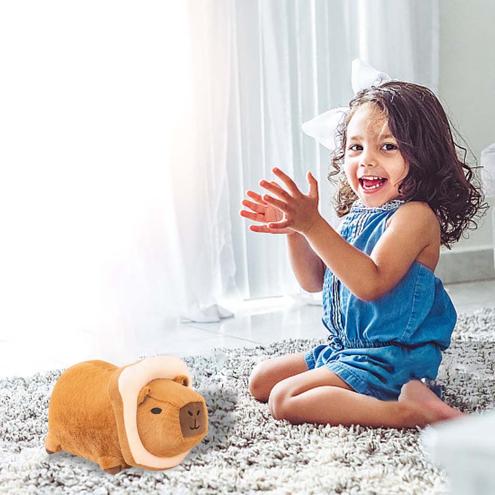 Huggable Toy - Capybara Stuffed Animal - Your Favorite Companion for Relaxing Nights and Adorable Room